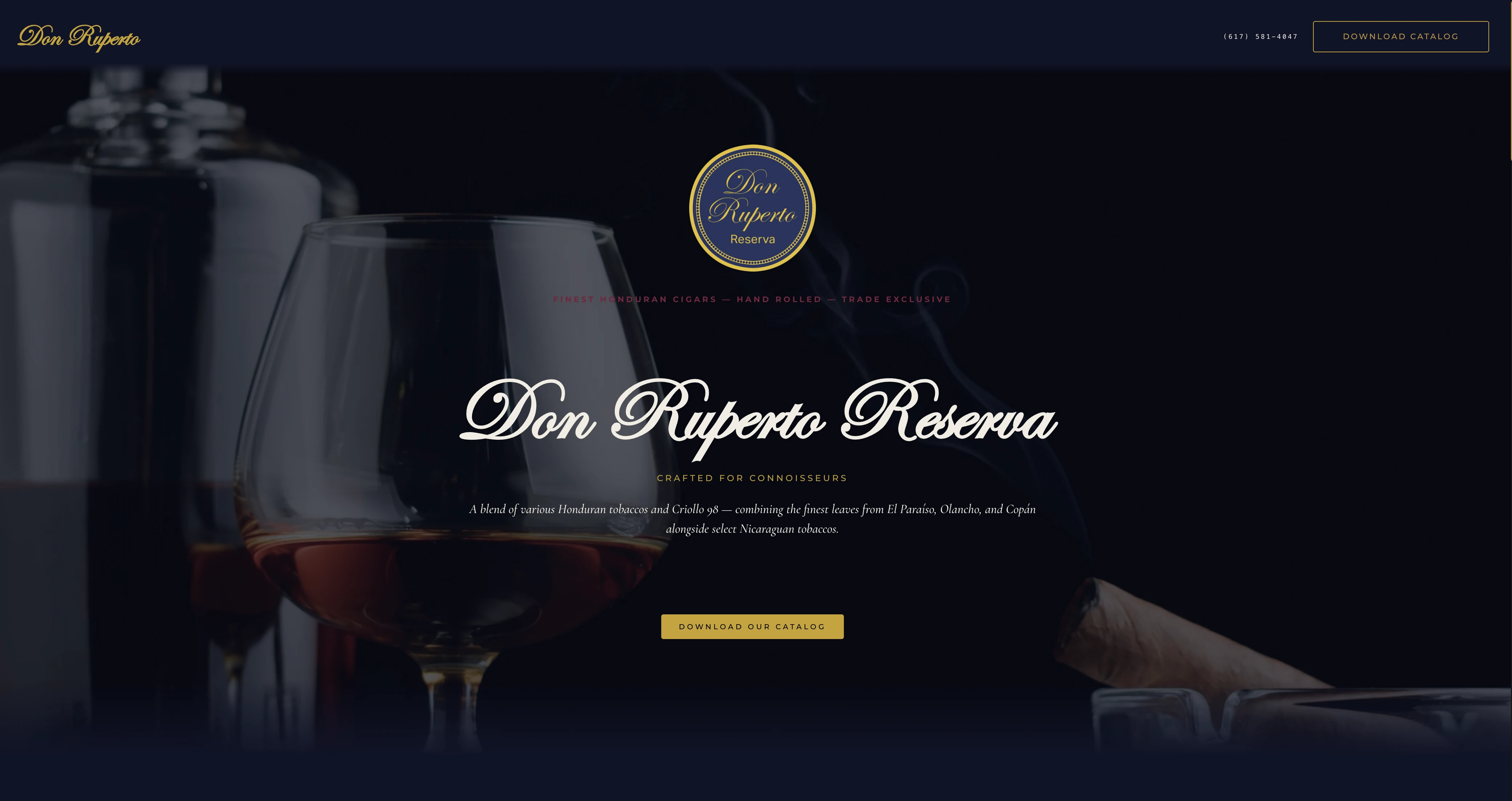 Don Ruperto website design